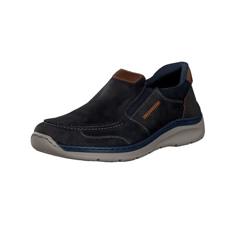 Slip On Rieker B8952-15 Para Homem - Azuis